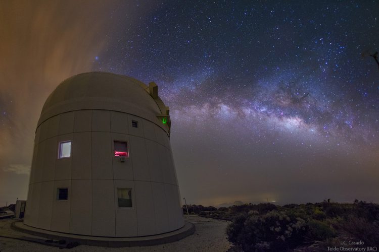 Milky Way Above the Teide Observatory