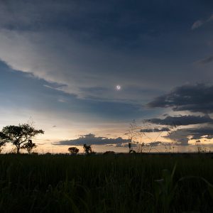 Eclipse over Uganda