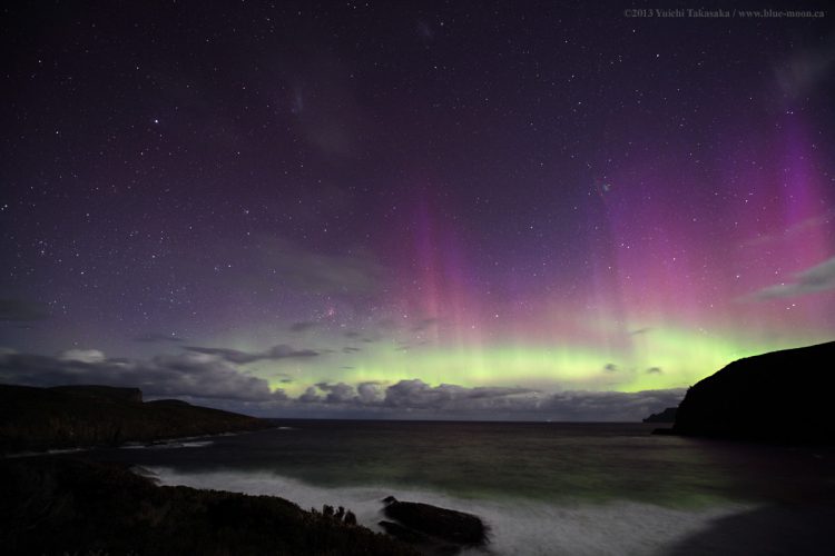 Aurora Australis over Tasmania