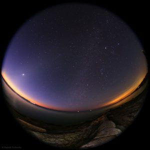 Venus and the Zodiacal Light