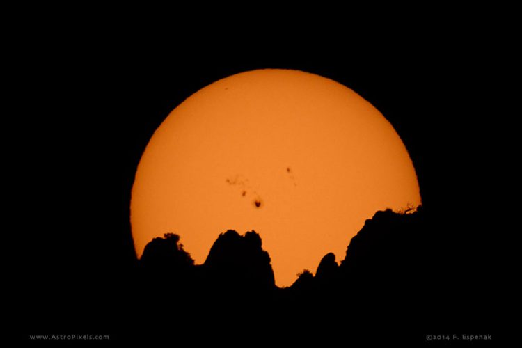 Giant Sunspot