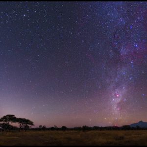 A Starry Night of Kilimanjaro