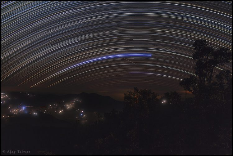 Star Trails from Northern India