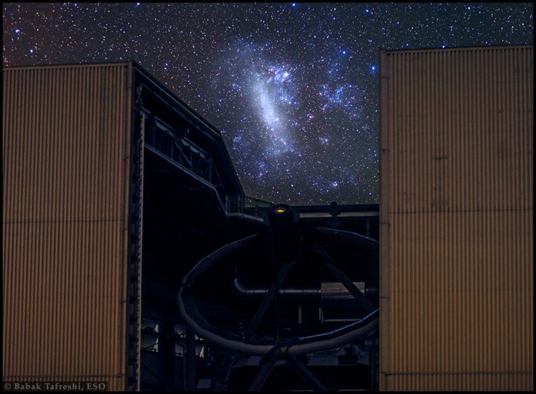 Giant Telescope and Large Magelanic Cloud