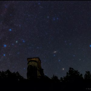 A Starry Night of Meteora