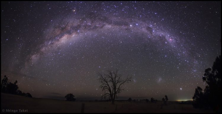 Galactic Arc over Western Australia