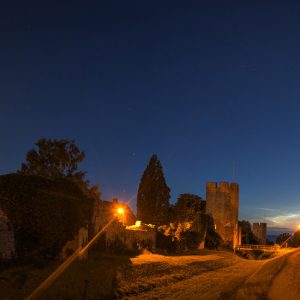 Night-shining Clouds above Gotland Heritage