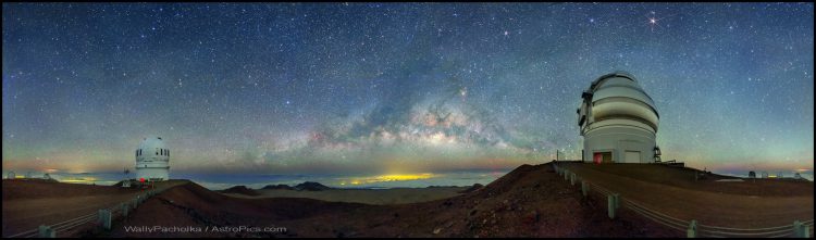Mauna Kea Galaxy Rise