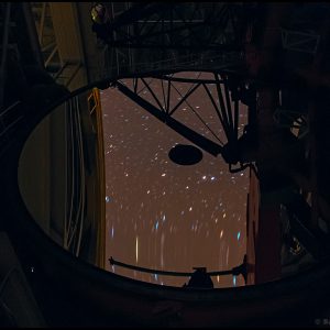 Large Binocular Telescope in Action