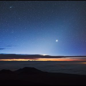 Venus From the Top of Hawaii
