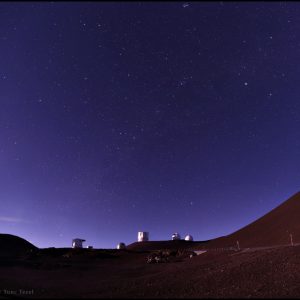 A Moonlit Night of Mauna Kea