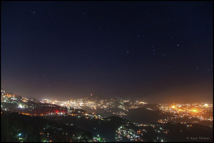 Orion and Gemini Over Himachal Pradesh