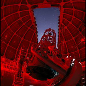 Glancing at the Sky Through a Giant Telescope