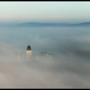 Castle Moonset