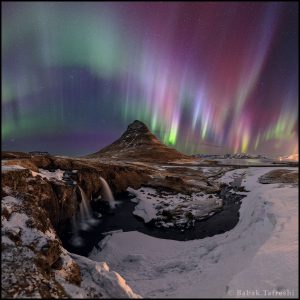 A Colorful Night of Iceland