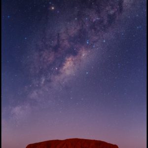 Milky Way Above Uluru