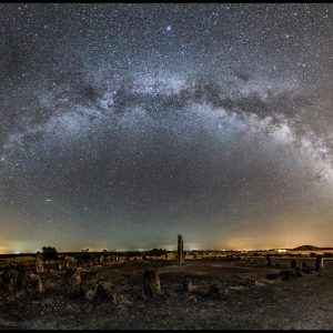 Milky Way Arch Above Xerez Cromlech