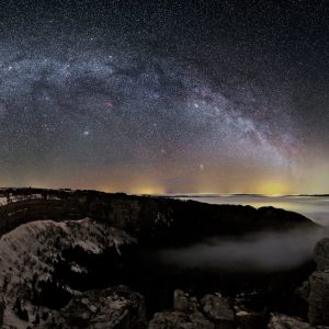 Milky Way Over Switzerland