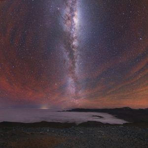 Milky Way with Airglow Australis