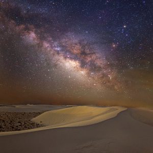 The White Sands at Night