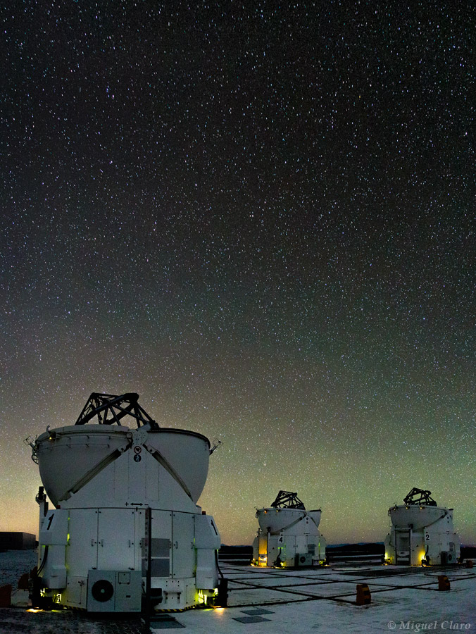 Green Airglow and Auxiliary Telescopes