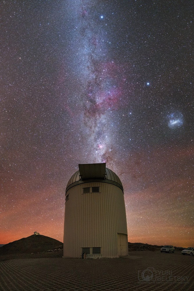 Milky Way Fountain and OGLE Telescope