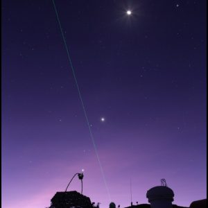 Planets and Observatory in Twilight