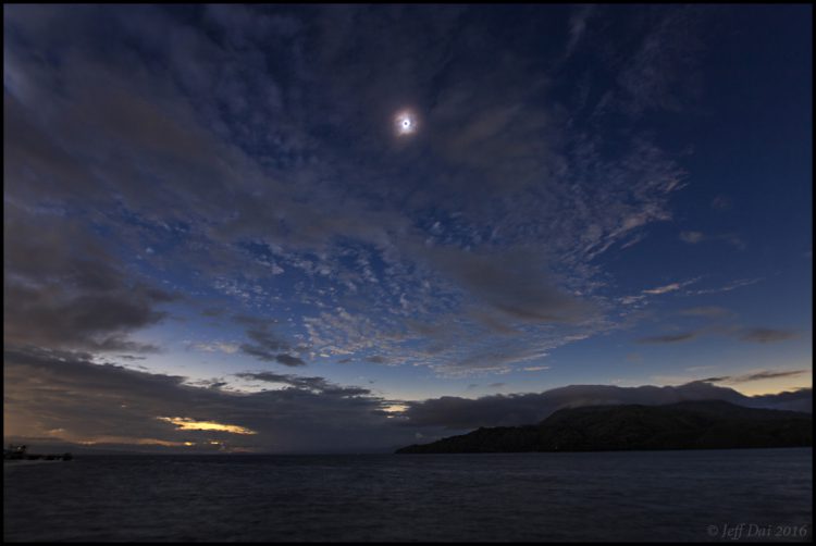 Totality Above Ternate