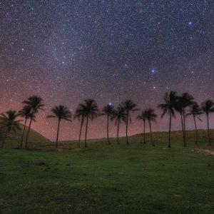 Easter Island skies