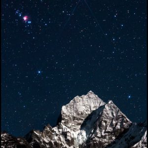 Rigel and Orion Nebula
