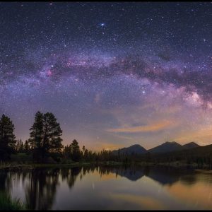 Rocky Mountain Galactic View
