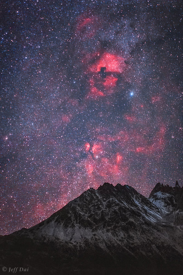 Northern Cygnus over Tibet