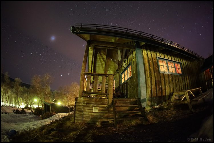 Jupiter in Sweden Sky