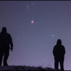 Orion Nebula and Stargazers