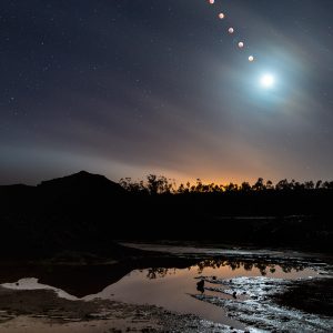 Lunar Eclipse From Alqueva Dark Sky