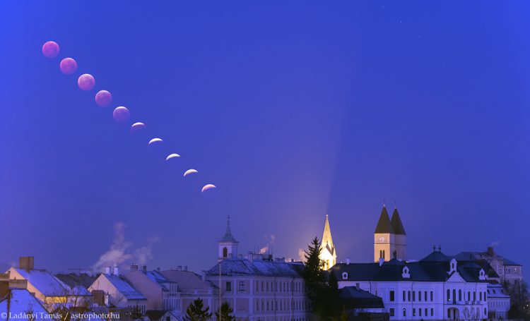 Lunar Eclipse at Dawn
