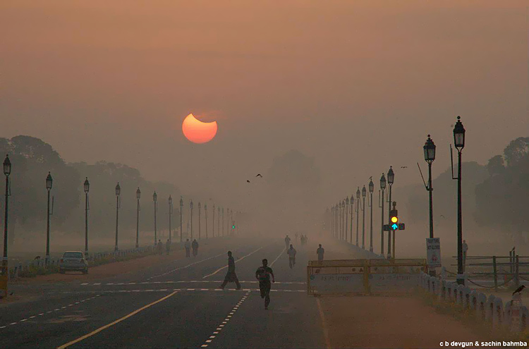 TWAN Delhi Unusual Sunrise