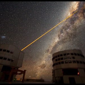 Laser and Milky Way