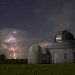 Thunderstorm and Observatory