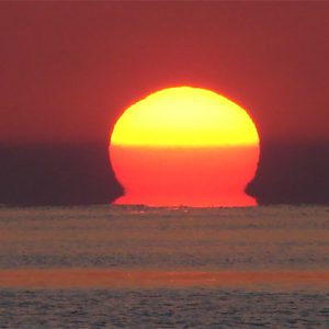Omega Sunrise in Caspian Sea