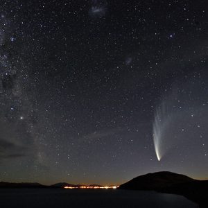 Lake Tekapo Comet