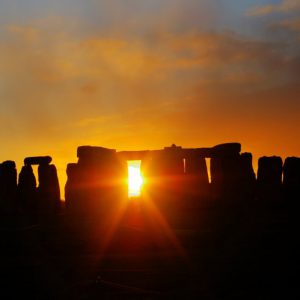 Stonehenge Solstice Sunset