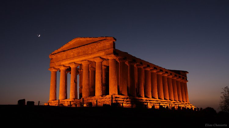 Triple Conjunction in Sicily