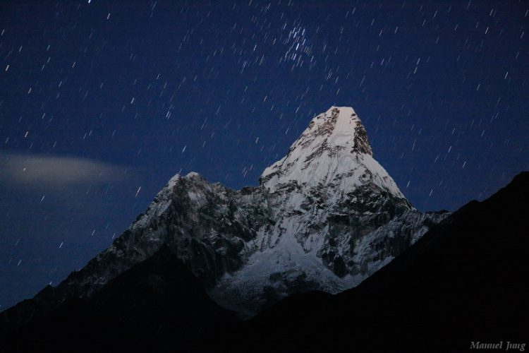 Pleiades Rising Above Ama Dablam