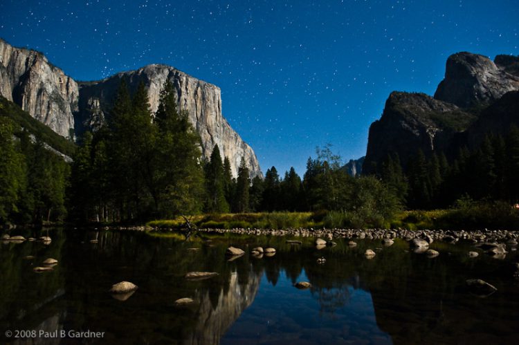 El Capitan and the Merced River