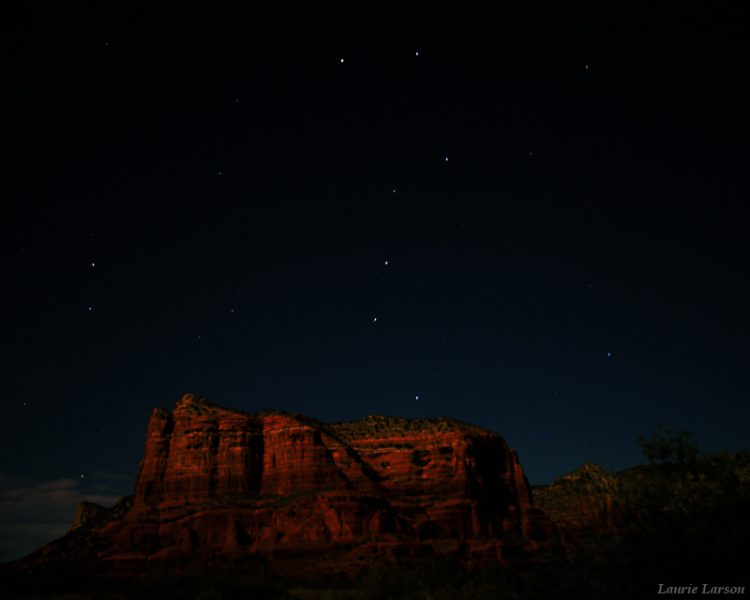 The Big Dipper Over Sedona