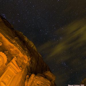 Starry Night at Petra