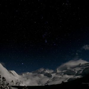 Orion over Sorcerer Lodge