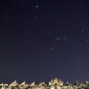 Stars Above Borobudur Temple