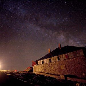 The sky above Babele Chalet